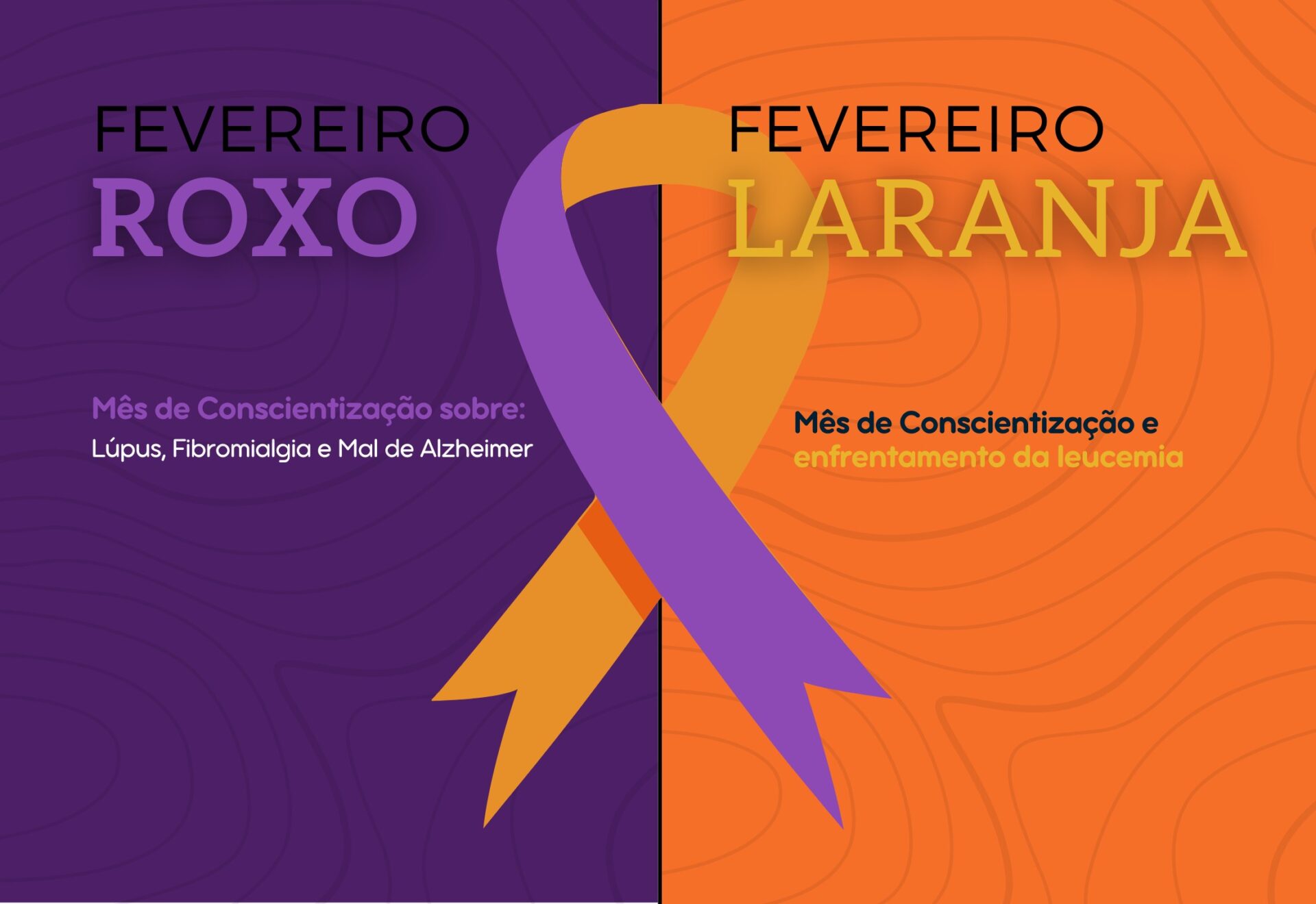 Fevereiro Roxo e Laranja reforça a importância da conscientização e do cuidado com a saúde